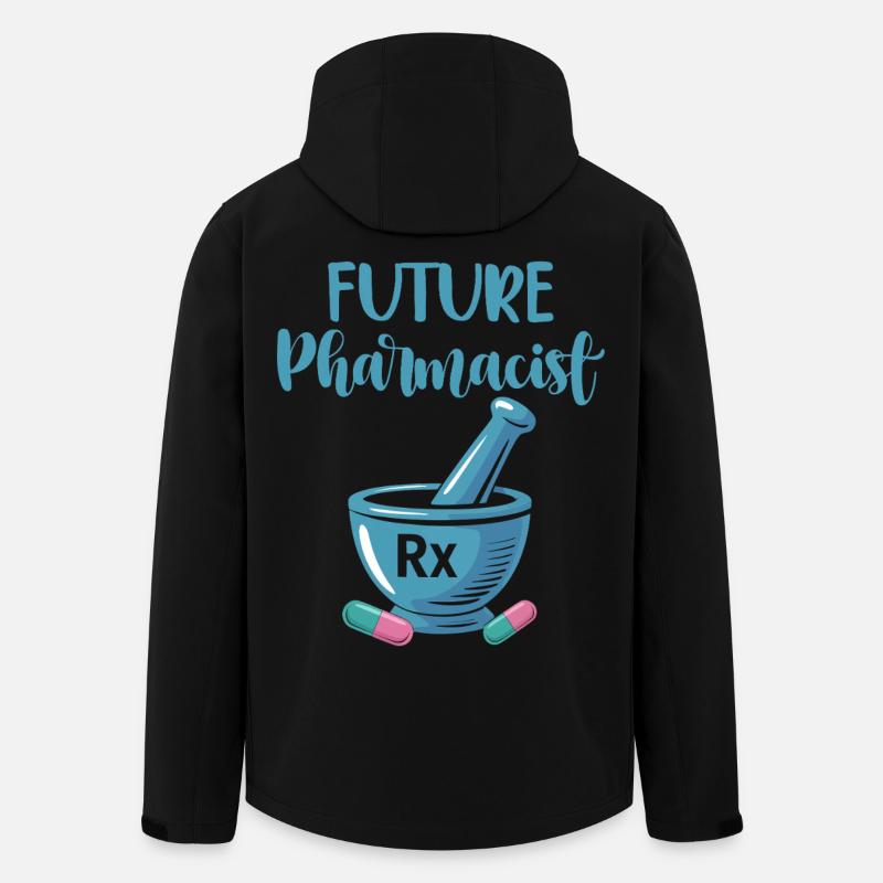 Zukunft Apotheker - Recycelte Männer Softshell-Jacke Discoverer von Stanley/Stella - Schwarz