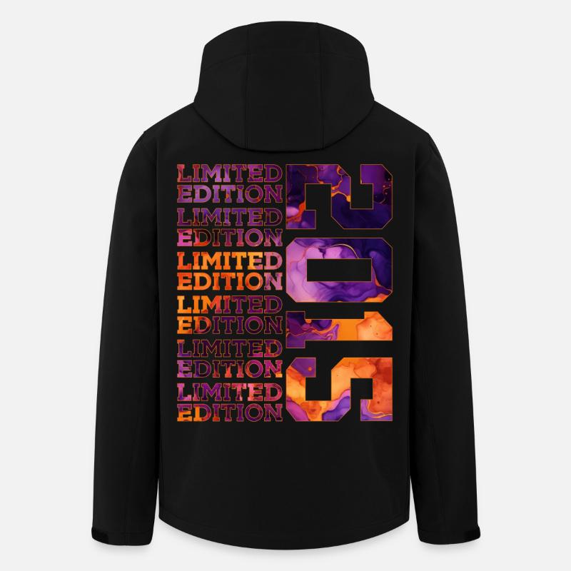 11E ANNIVERSAIRE ÉDITION LIMITÉE 2015 - Veste softshell homme en polyester recyclé Stanley/Stella - noir