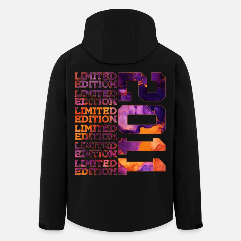 15E ANNIVERSAIRE ÉDITION LIMITÉE 2011 - Veste softshell homme en polyester recyclé Stanley/Stella - noir