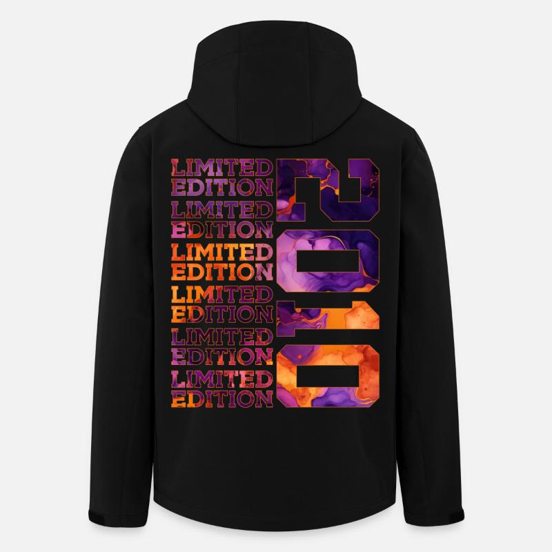 16E ANNIVERSAIRE ÉDITION LIMITÉE 2010 - Veste softshell homme en polyester recyclé Stanley/Stella - noir