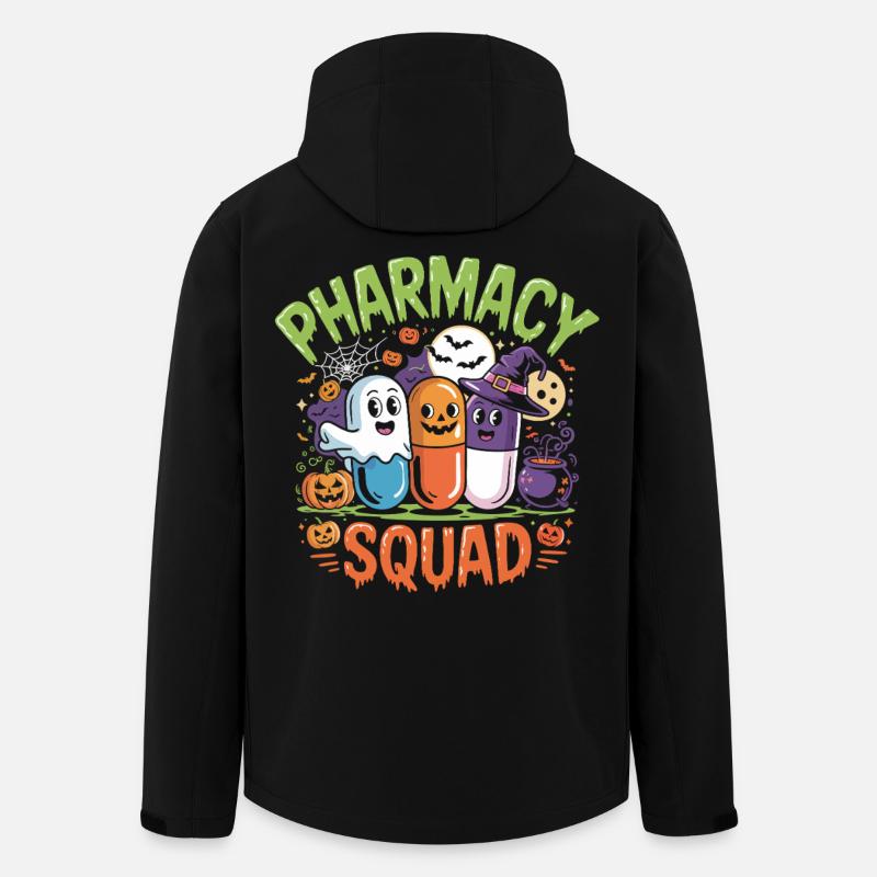Pharmacy Squad Halloween - Men’s Recycled Softshell Jacket by Stanley/Stella - black