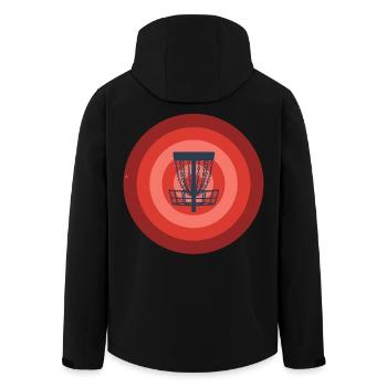 Disc Golf Basket Target Funny Disc Flying Disc - Veste softshell homme en polyester recyclé Stanley/Stella - noir - Dos - AI Model Male 185 light (185cm)