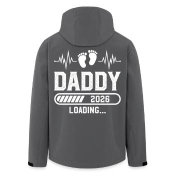 Papa 2026 Nouveau Papa Chargement 2026 - Veste softshell homme en polyester recyclé Stanley/Stella - noir - Dos - AI Model Male 185 light (185cm)