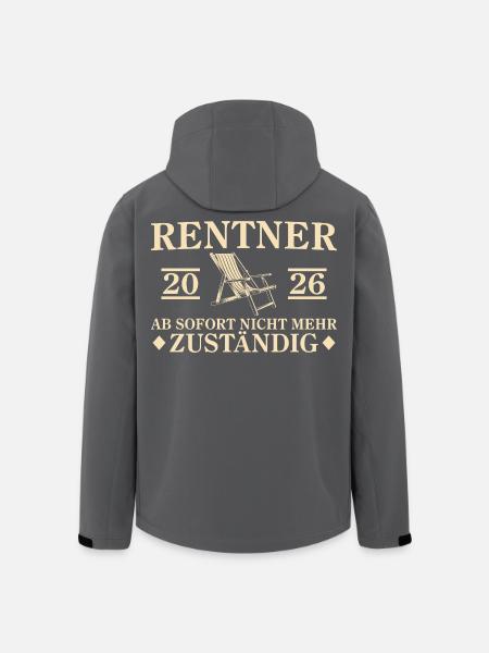 Retraite 2026 Retraite Non responsable - Veste softshell homme en polyester recyclé Stanley/Stella - noir