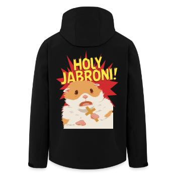 Holy Jabroni - Men’s Recycled Softshell Jacket by Stanley/Stella - black - Back - AI Model Male 185 light (185cm)