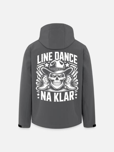 Line Dance Skull Cowboy - Men’s Recycled Softshell Jacket by Stanley/Stella - black