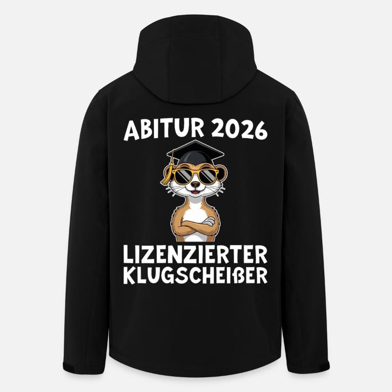 Final exam 2026 Abitur passed - Men’s Recycled Softshell Jacket by Stanley/Stella - black