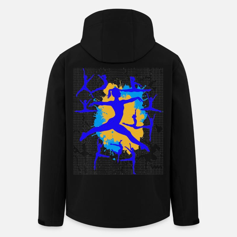 Gymnastics Gymnastics Acrobatics Artistic Gymnastics - Men’s Recycled Softshell Jacket by Stanley/Stella - black