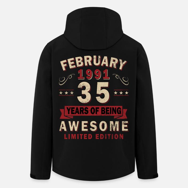 February 1991 - Gift February 1991 - Men’s Recycled Softshell Jacket by Stanley/Stella - black