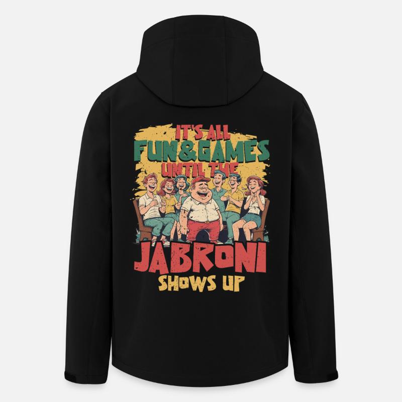 Jabroni - Recycelte Männer Softshell-Jacke von Stanley/Stella - Schwarz