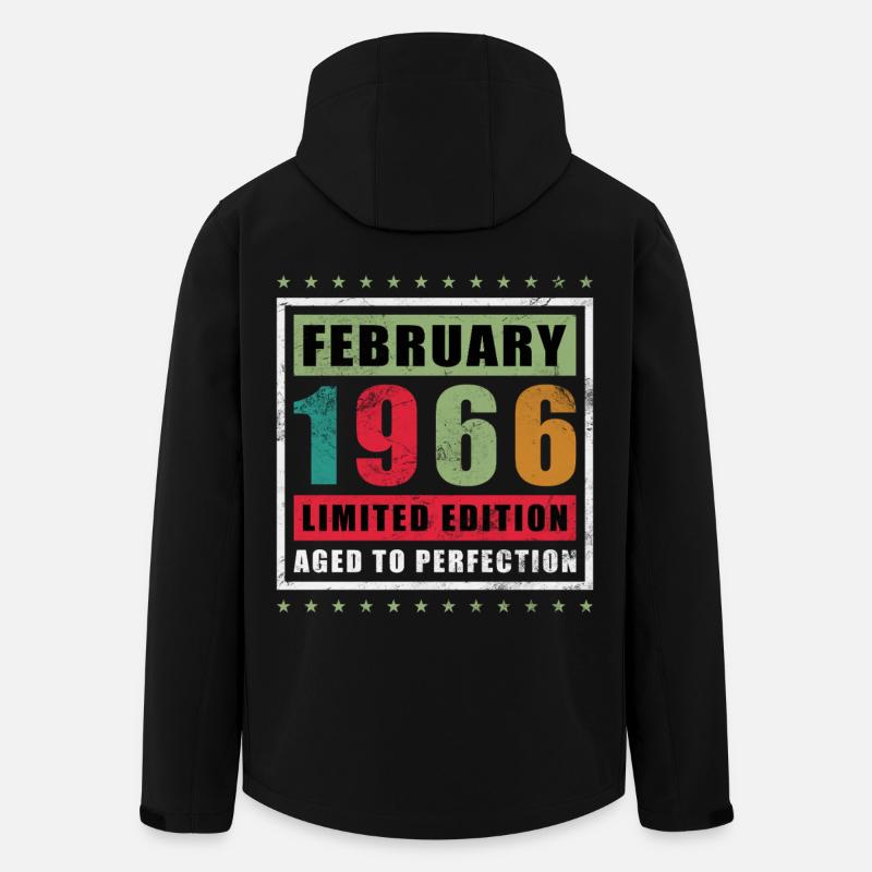 February 1966 - February 1966 Gift - Men’s Recycled Softshell Jacket by Stanley/Stella - black