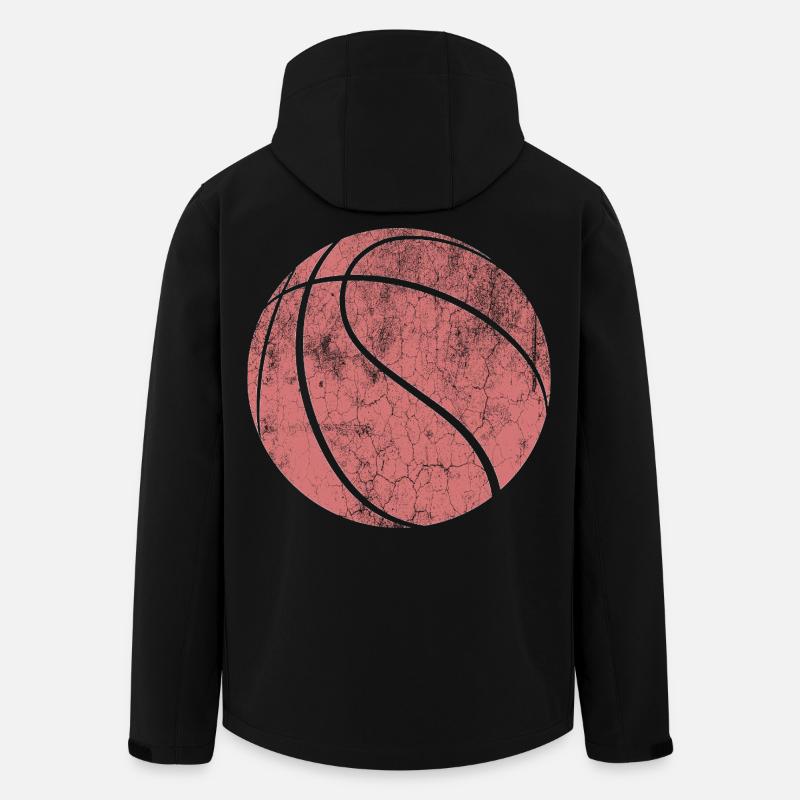 Basketball - Recycelte Männer Softshell-Jacke von Stanley/Stella - Schwarz