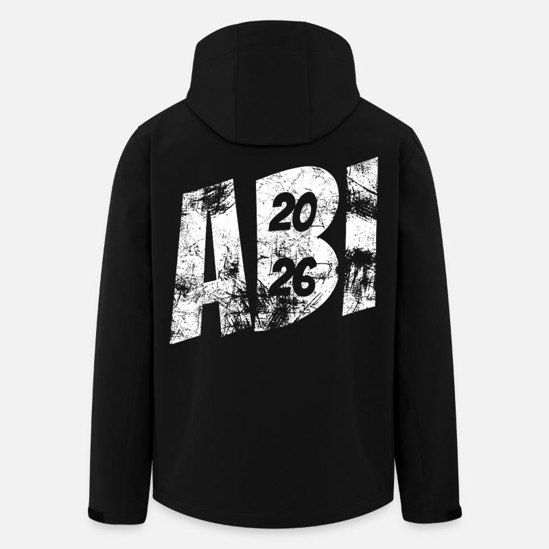 Abi 2026 - Abitur - Don - Veste softshell homme en polyester recyclé Stanley/Stella - noir