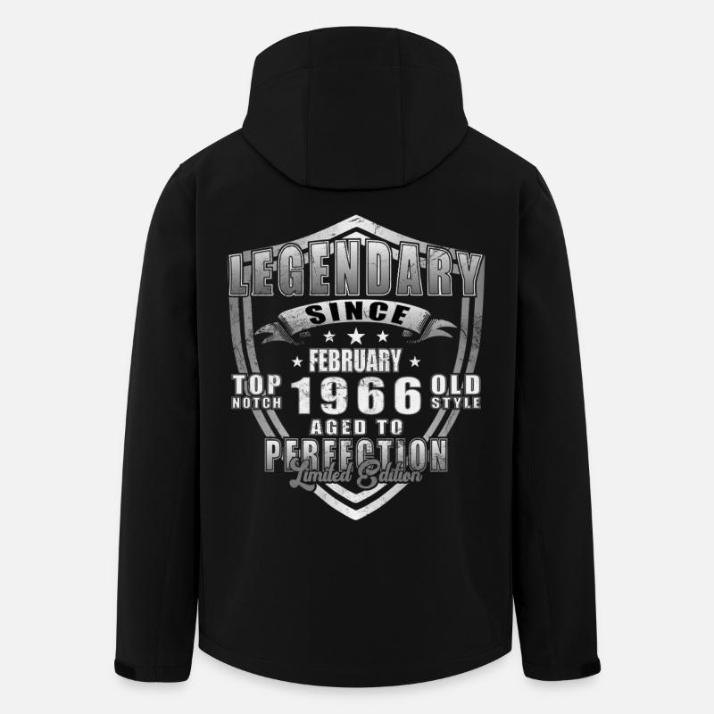 February 1966 - February 1966 Gift - Men’s Recycled Softshell Jacket by Stanley/Stella - black