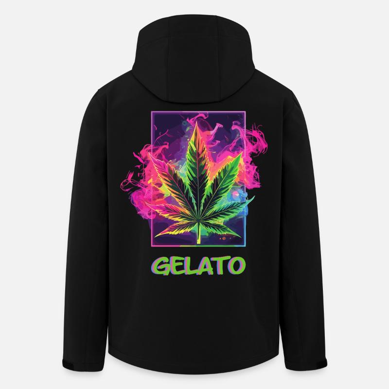 Gelato - Recycelte Männer Softshell-Jacke von Stanley/Stella - Schwarz