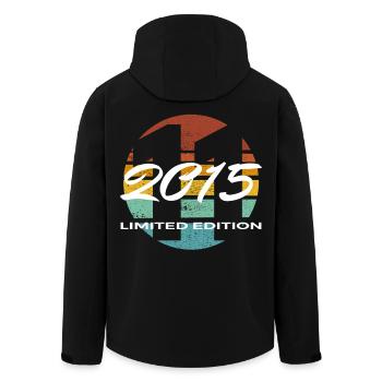 Cadeau garçons et filles pour le 11e anniversaire 2015 - Veste softshell homme en polyester recyclé Stanley/Stella - noir - Dos - AI Model Male 185 light (185cm)