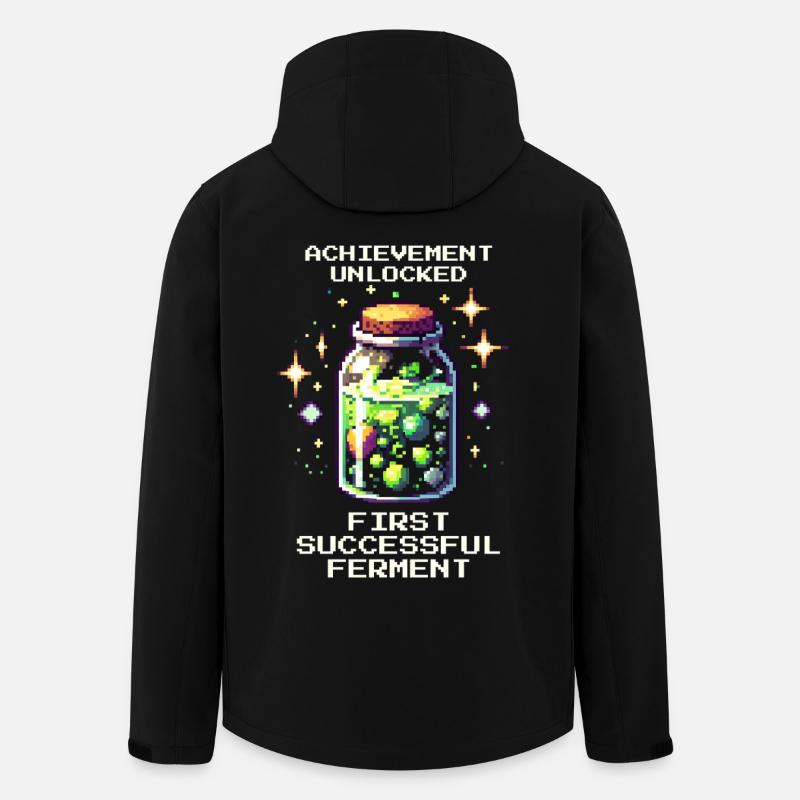Ferment successful | Fermentation & Storage - Men’s Recycled Softshell Jacket by Stanley/Stella - black