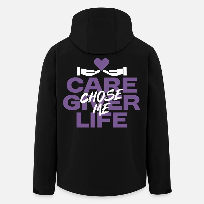 Pflegerin Pfleger Altenpflege - Recycelte Männer Softshell-Jacke von Stanley/Stella - Schwarz