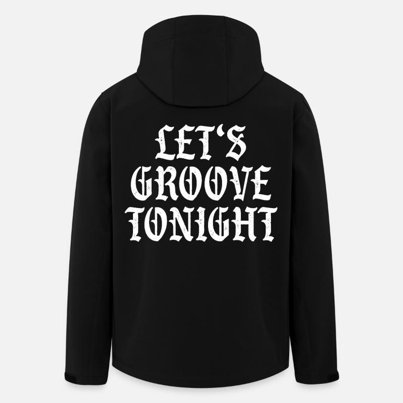 On groove ce soir - Veste softshell homme en polyester recyclé Stanley/Stella - noir