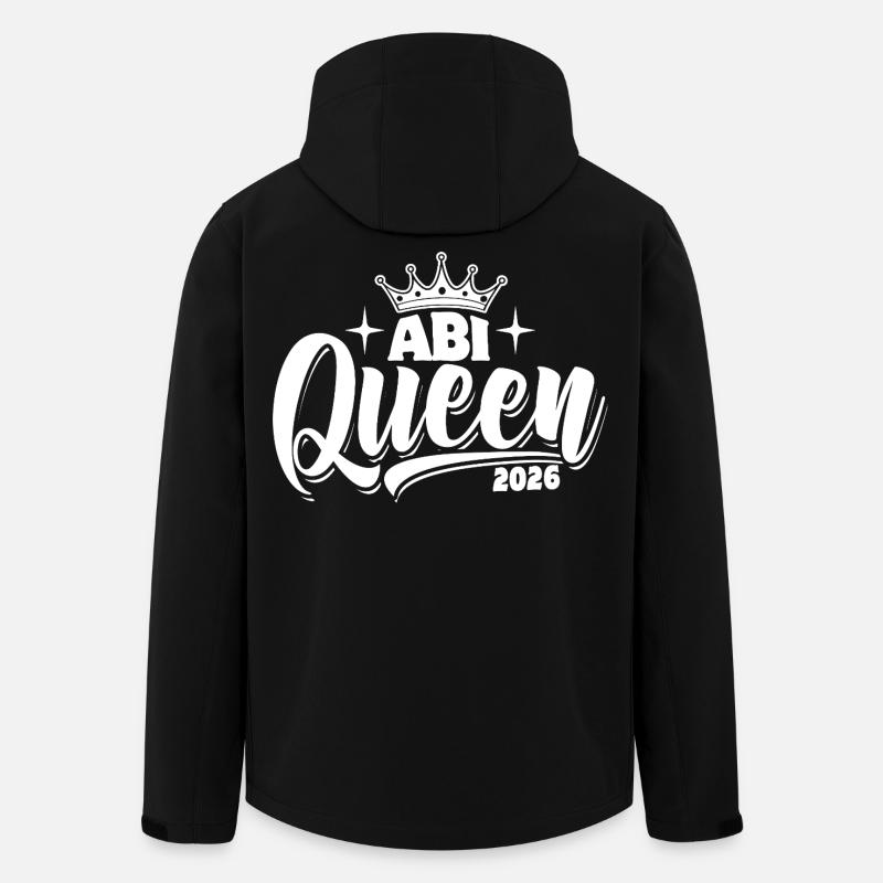 Abi Queen 2026 - Abitur - Spruch - Men’s Recycled Softshell Jacket by Stanley/Stella - black
