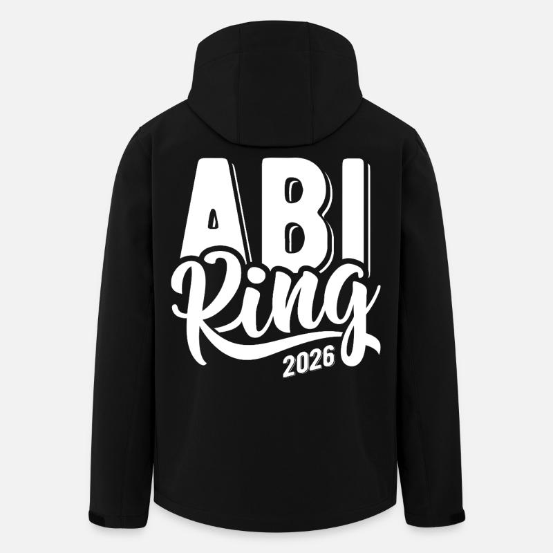 Abi King 2026 - Abitur - Spruch - Veste softshell homme en polyester recyclé Stanley/Stella - noir