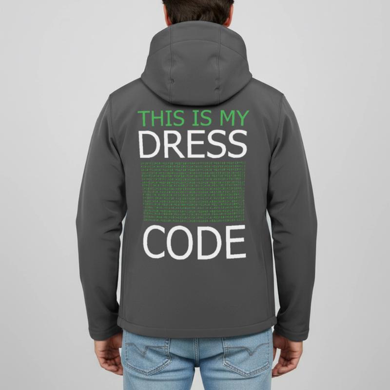 This is my Dress Code – Code Green Men’s Recycled Softshell Jacket by Stanley/Stella