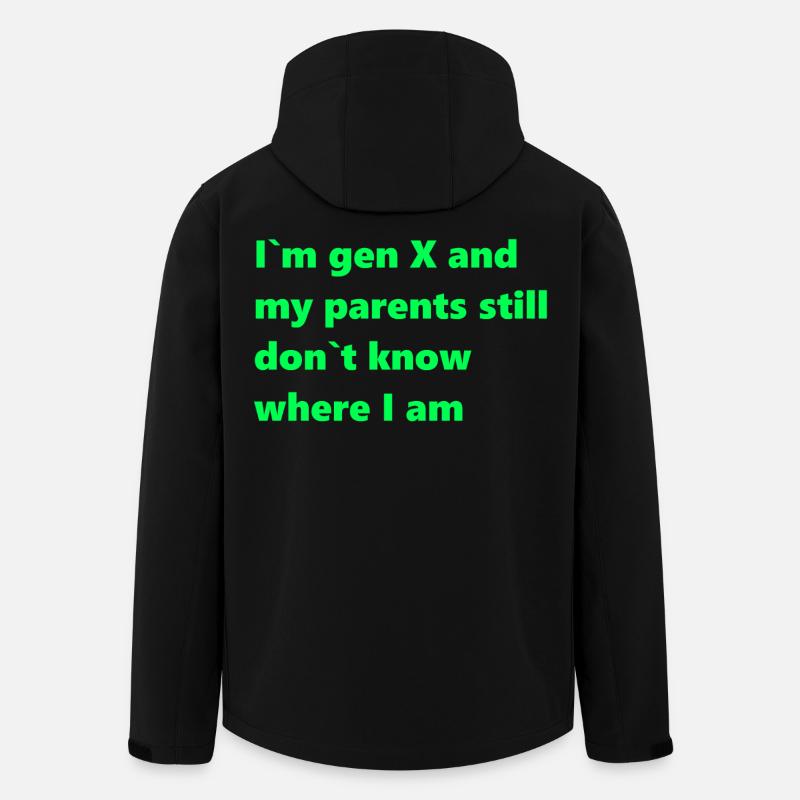 GenX - Men’s Recycled Softshell Jacket by Stanley/Stella - black