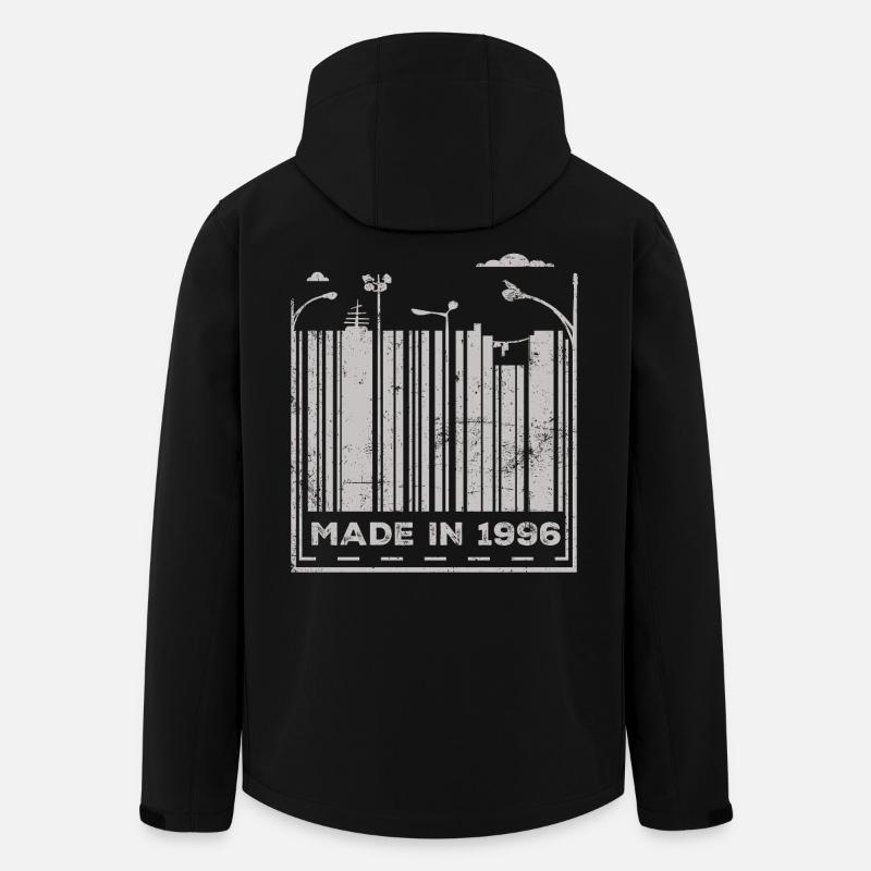 Made in 1996 - Recycelte Männer Softshell-Jacke von Stanley/Stella - Schwarz