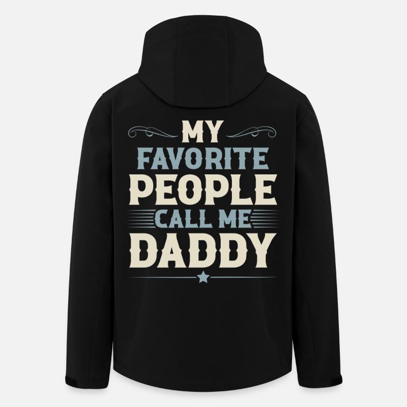Dad Father Father's Day - Men’s Recycled Softshell Jacket by Stanley/Stella - black