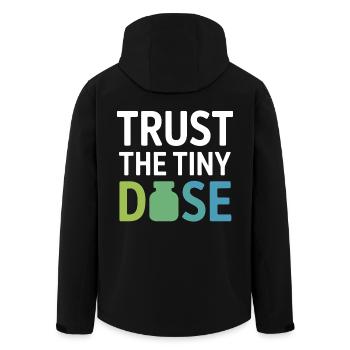 Équipement professionnel Homeopathy Trust The Tiny Dose - Veste softshell homme en polyester recyclé Stanley/Stella - noir - Dos - AI Model Male 185 light (185cm)