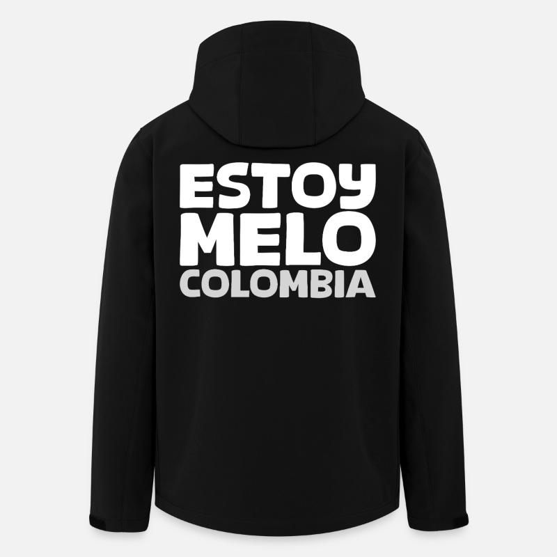 ESTOY-MELO-blanco - Recycelte Männer Softshell-Jacke von Stanley/Stella - Schwarz