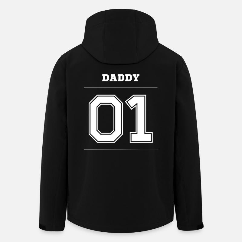 Daddy 01 - Men’s Recycled Softshell Jacket by Stanley/Stella - black