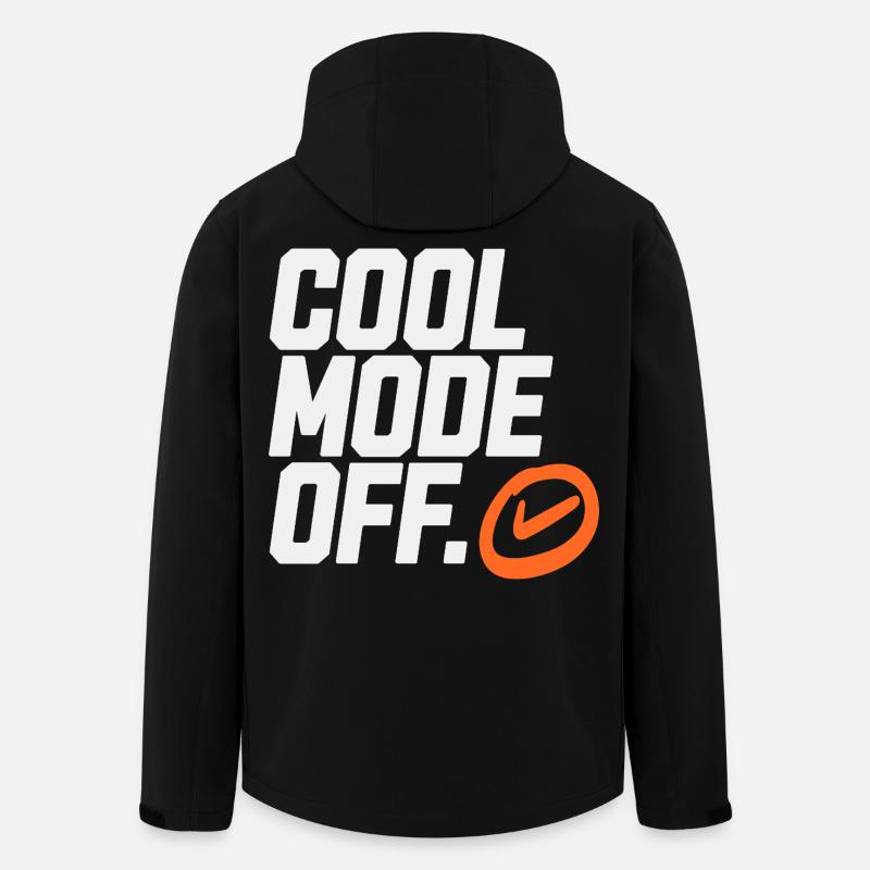 Cool mode from logo - Men’s Recycled Softshell Jacket by Stanley/Stella - black