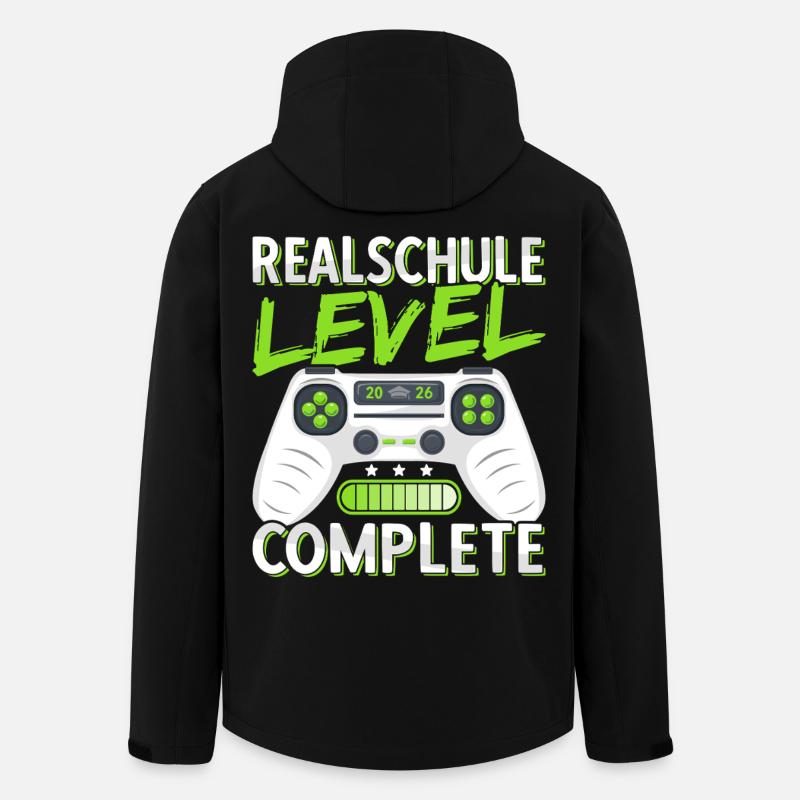 Realschule Abschluss 2026 Realschulabschluss Junge - Recycelte Männer Softshell-Jacke von Stanley/Stella - Schwarz