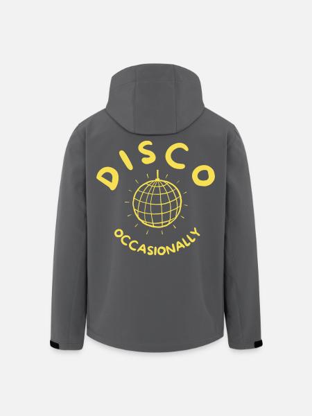 Disco Occasionally - Together Together Retroyellow - Men’s Recycled Softshell Jacket by Stanley/Stella - black