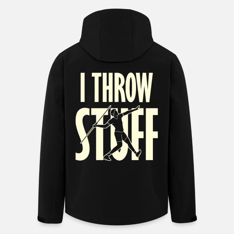 I Throw Stick Sport Tee - Recycelte Männer Softshell-Jacke von Stanley/Stella - Schwarz