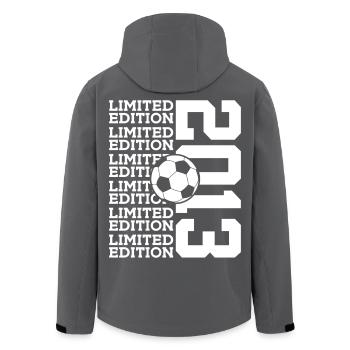 ÉDITION LIMITÉE 2013 FOOTBALL 13E ANNIVERSAIRE - Veste softshell homme en polyester recyclé Stanley/Stella - noir - Dos - AI Model Male 185 light (185cm)