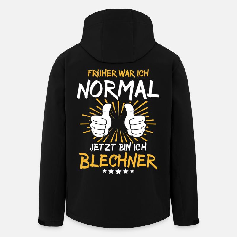 Épicéa de Blechner - Veste softshell homme en polyester recyclé Stanley/Stella - noir