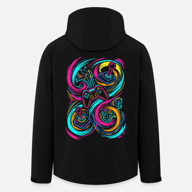 Spillkontroller - Stanley/Stella Discoverer Menn Resirkulert softshell-jakke - svart