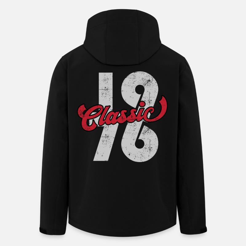 Classic 1976 - Recycelte Männer Softshell-Jacke von Stanley/Stella - Schwarz