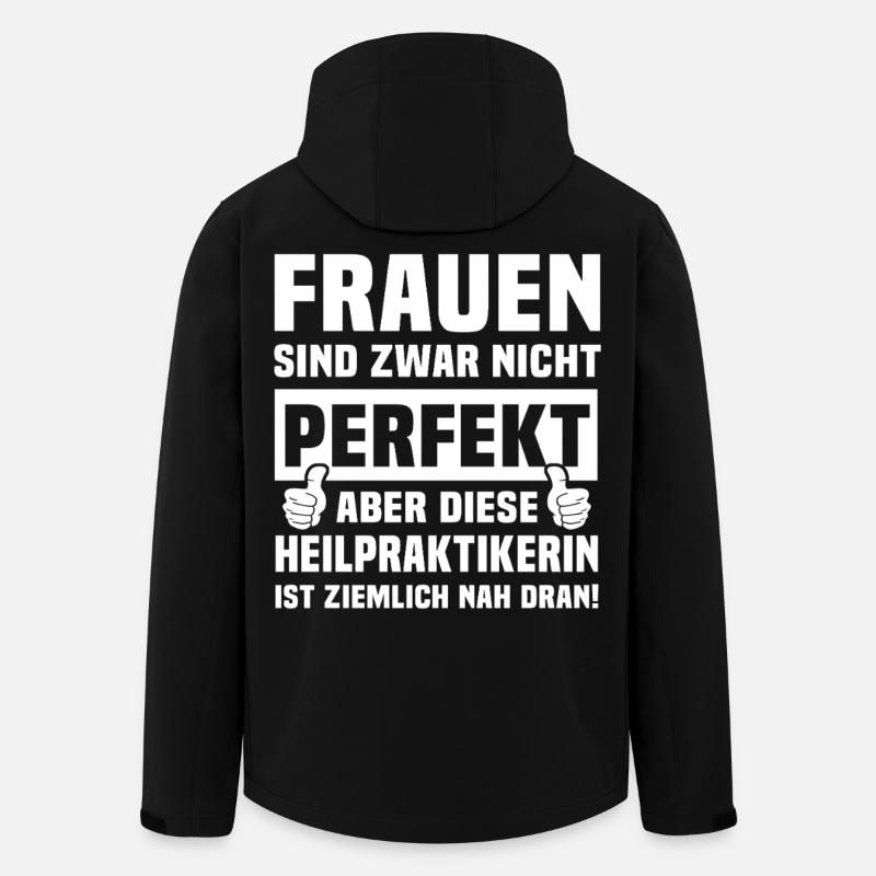 Heilpraktikerin - Recycelte Männer Softshell-Jacke von Stanley/Stella - Schwarz