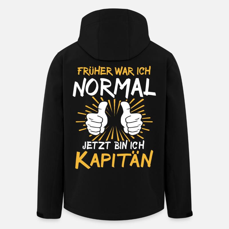 Captain Spruch - Men’s Recycled Softshell Jacket by Stanley/Stella - black