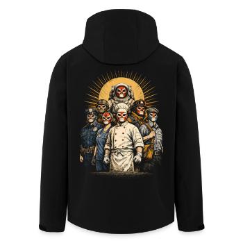 Lucha Libre Luchador - Veste softshell homme en polyester recyclé Stanley/Stella - noir - Dos - AI Model Male 185 light (185cm)