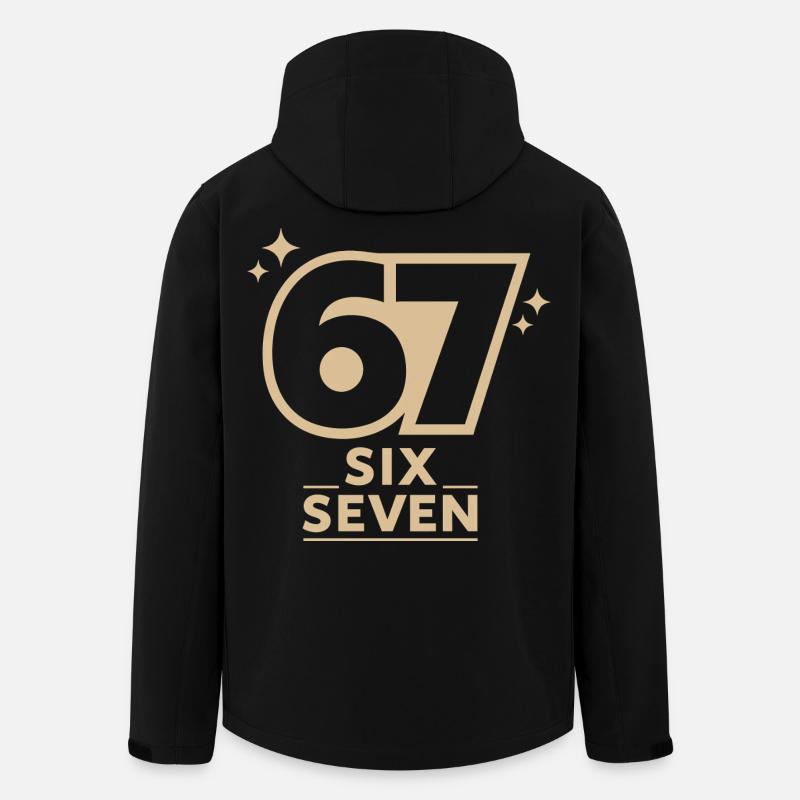 67 - Recycelte Männer Softshell-Jacke von Stanley/Stella - Schwarz