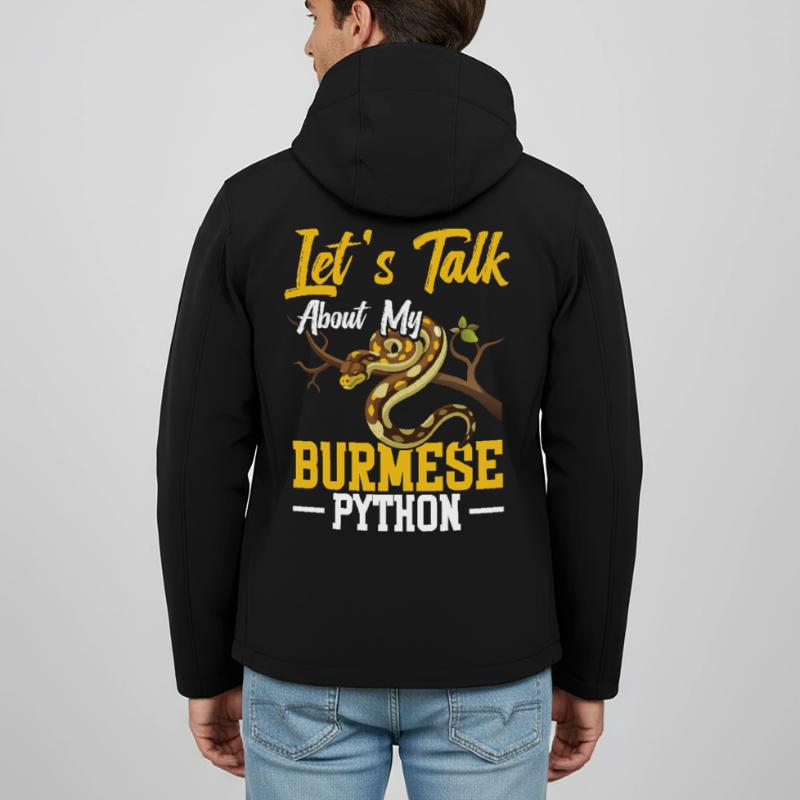 Propriétaire de python birman, terriarium de serpent, cacher un python Veste softshell homme en polyester recyclé Stanley/Stella