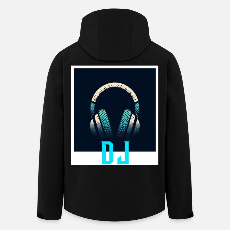 DJ - Recycelte Männer Softshell-Jacke von Stanley/Stella - Schwarz