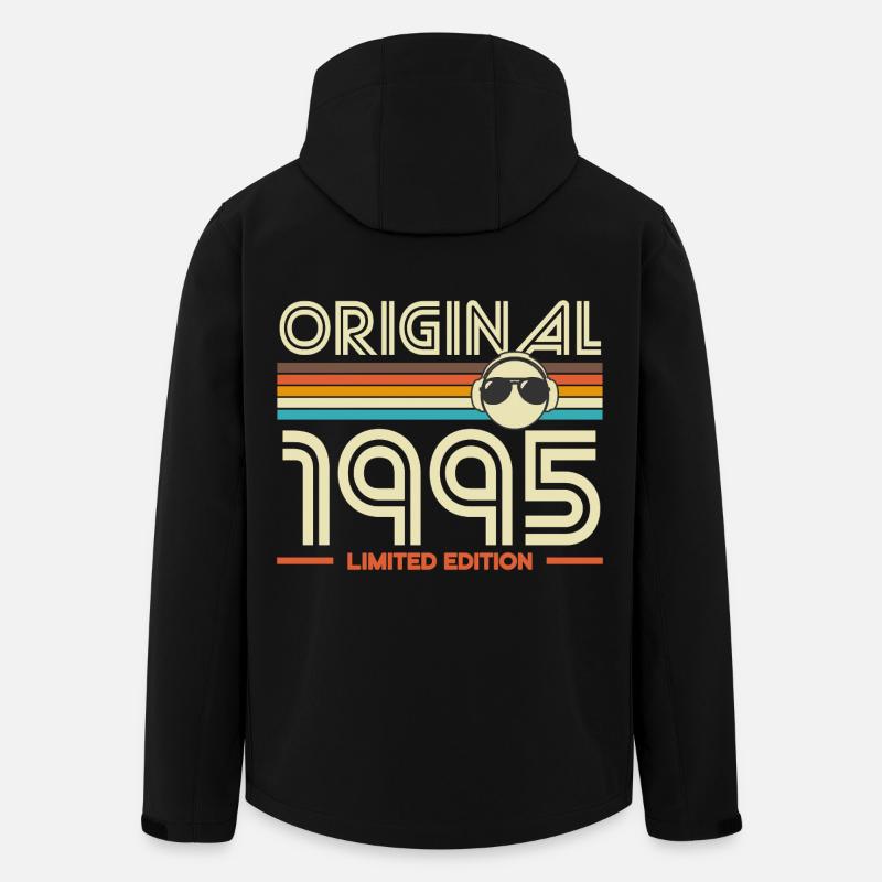 Original 1995 Retro Edition - Men’s Recycled Softshell Jacket by Stanley/Stella - black