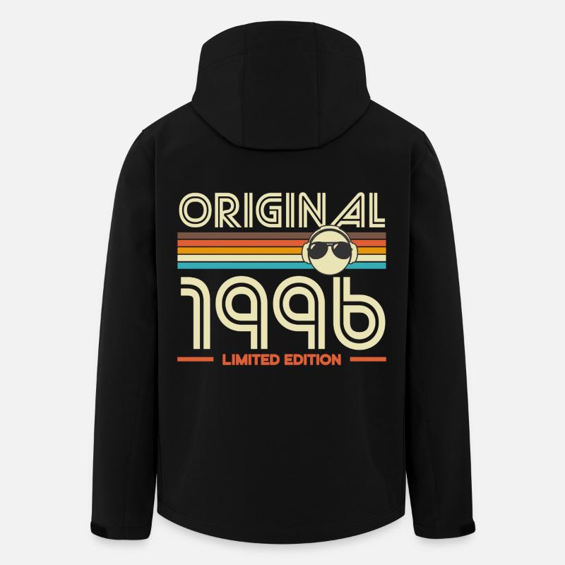 Original 1996 Retro Limited - Veste softshell homme en polyester recyclé Stanley/Stella - noir