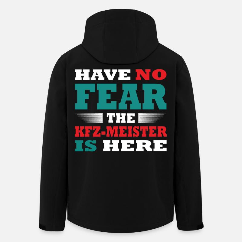 N’ayez crainte, KFZ-Meister est là Tenue - Veste softshell homme en polyester recyclé Stanley/Stella - noir