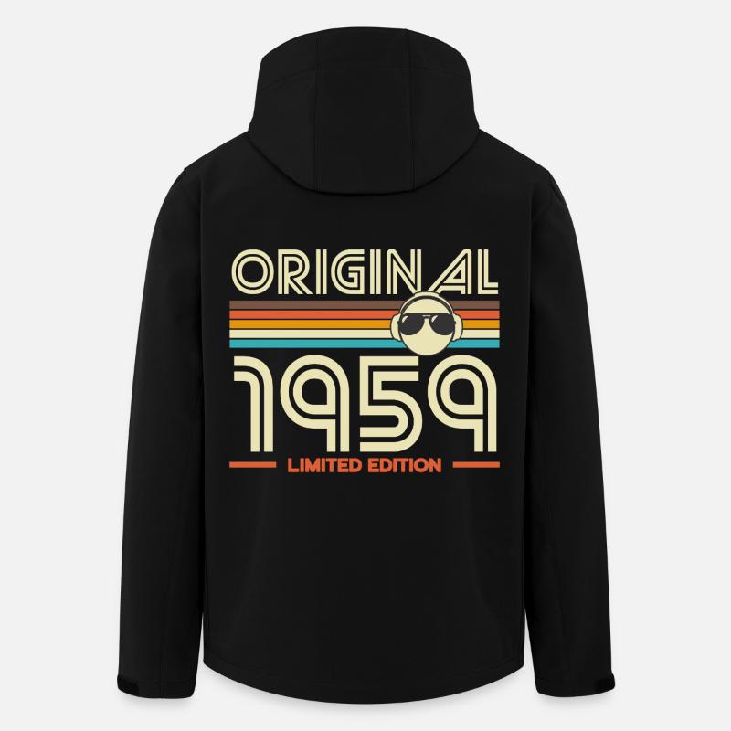 Original 1959 Limited Edition - Men’s Recycled Softshell Jacket by Stanley/Stella - black